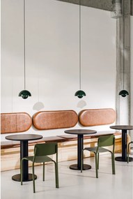 Okrúhly jedálenský stôl s doskou v dubovom dekore ø 65 cm Sool – noo.ma