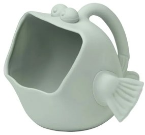 Scrunch silikónové vedierko a kanvička 2v1 v tvare ryby, Sage Green