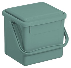 S - Odpadkový koš, na bio odpad, Kompostér BIO, matně zelený, 5l