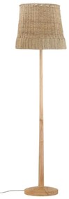 Stojacia lampa v prírodnej farbe s ratanovým tienidlom (výška 160 cm) Kakasi - Bloomingville