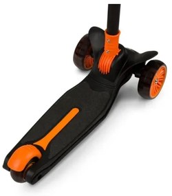 Lionelo - Detská kolobežka TIMMY 3xAA oranžová/čierna