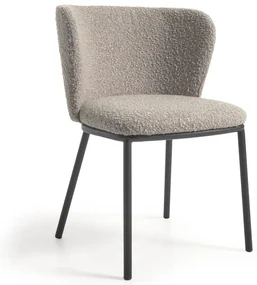 Sivá jedálenská stolička Ciselia – Kave Home