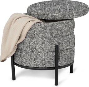 Taburetka s úložným priestorom