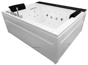 M-SPA - Kúpeľňová vaňa SPA s hydromasážou 180 x 150 x 72 cm (MSPA1285)