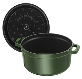 Staub Cocotte hrniec okrúhly 20 cm/2,2 l bazalka, 1102085