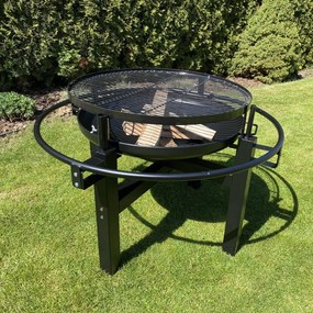 Multifunkčné ohnisko + gril s el. ihlou Avenberg KENTUCKY