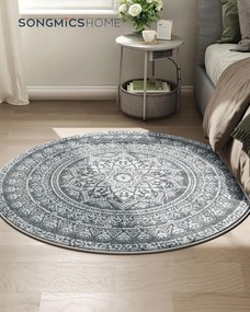 Kulatý koberec ORIENT 120 cm antracitově šedý