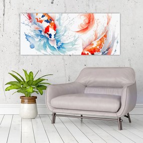 Obraz - Ryby (120x50 cm)