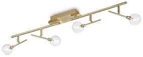 Stropné svietidlo Ideal lux 200354 MARACAS PL4 4xG4 2W mosadz