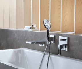 Hansgrohe Metropol, vaňová batéria pod omietku, chrómová, HAN-74545000