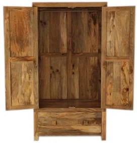 furniture-nabytek.cz - Masívna skriňa 120x200x60 z dreva mango