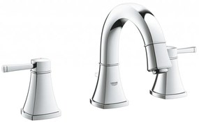 GROHE Grandera - Umývadlová trojotvorová batéria, veľkosť S, chróm 20417000