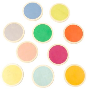 Montessori nášlapné kamene – farby