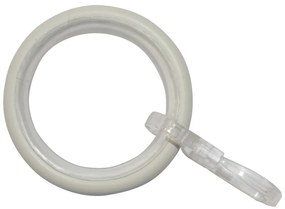 Krúžky na záclony s vložkou a háčikom v súprave 10 ks Elba - Gardinia