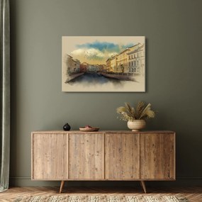 Obraz - Moyka rieka, Petrohrad, Rusko (90x60 cm)