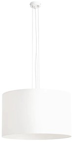 BARILLA WHITE | Biela textilná lampa