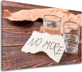 Motivačný obraz na stenu No more_001