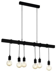 Eglo 49755 - Závesné svietidlo TOWNSHEND 6xE27/60W/230V