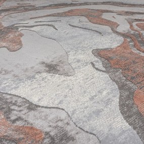 Sivo-béžový koberec 240x340 cm Marbled – Flair Rugs