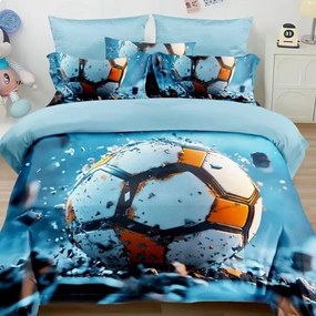 Obliečky PULLA BLUE 3-dielna sada 140x200 cm