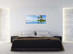 Obraz - Tropický ostrov (120x50 cm)