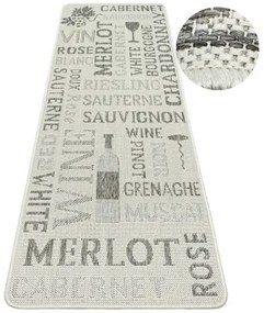 Koberec / Behúň FLEX 19118/P19 hnedý / krémový