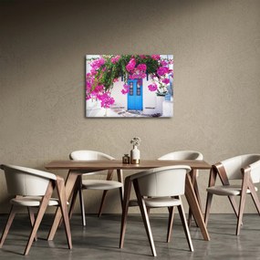 Obraz - Tradičný grécky dom (70x50 cm)