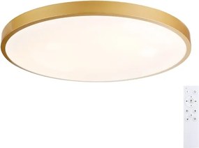 Brilagi - stmievateľné LED svietidlo GLASS POOL DOUBLE LED/80W/230V 60 cm zlaté + DO