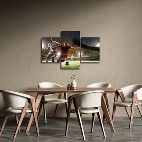 Obraz - Futbalisti v akcii (90x60 cm)