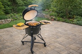 Keramický Kamado BBQ gril BestBerg BBGK-46B / Ø 38,3 cm / čierna