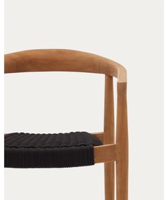 Jedálenská stolička v prírodnej farbe v súprave 4 ks Ydalia – Kave Home