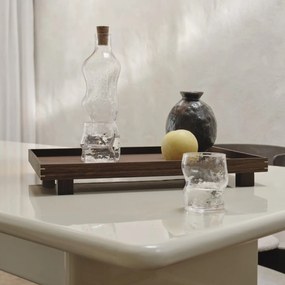 Ferm Living Drevený podnos Bon / Small Smoked Oak