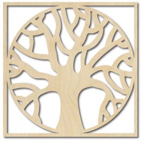Moderný drevený obraz na stenu z preglejky I SENTOP PR0384-A plywood