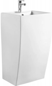 Mexen Oda, voľne stojace umývadlo 47x42x83 cm, biela, 26124700