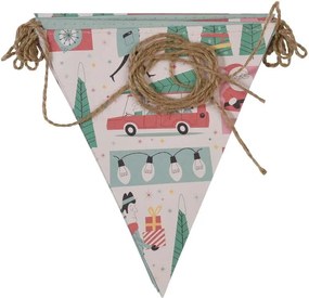 Vianočná papierová girlanda Rex London Festive Family