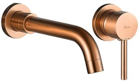 Podomietková batéria REA LUNGO brúsená meď dlhá + BOX