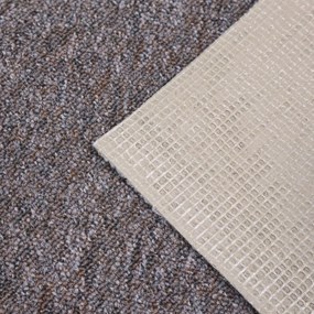 Condor Carpets, Metrážny koberec Classica 192, záťažový, na mieru, šíře 4m,5m, hnedá, ab (mriežka), chodba / predsieň