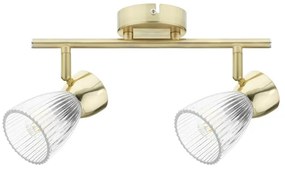 Bodové svietidlo BEST 2xE14/40W/230V zlatá