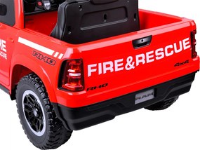 JOKOMISIADA Detský akumulátorový pickup s majákom a sirénou PA0323