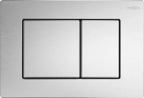 Mexen FENIX 03, splachovacie tlačidlo pre  Mexen Fenix Modul, brúsená oceľ, 600312