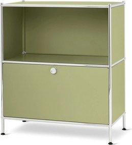 Kovový príborník »CN3 Kids« so zásuvkou, pistáciový