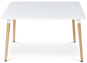 Autronic BONTEC Jedálenský stôl 120x80cm, mdf DT-304 WT Farba: Biela
