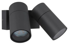 Globo 3209-2 - Nástenné bodové svietidlo PIPER 2xGU10/35W/230V