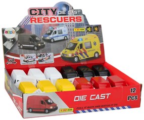 LEAN TOYS Dodávka 1:32