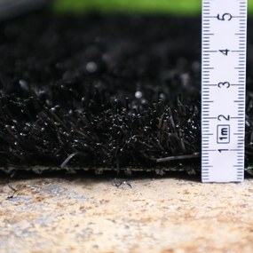 Europe Grass, Umelá tráva PartyGrass Black, na mieru, šíře 4m, čierna