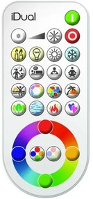 SADA 3x LED RGB Stmievateľné podhľadové svietidlo ARGON LED/7,3W/230V + DO