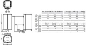 Stiebel Eltron SHZ 100 LCD Nástenný zásobník, 100l, 1-6 kW 231254