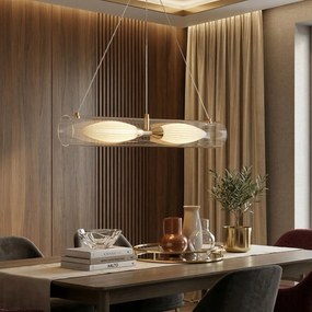 Toolight Rea, ZÁVESNÉ STROPNÉ SVIETIDLO G152-2CP GOLD, OSW-04708