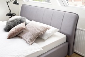 Čalúnená posteľ s priestorom Monmarte light grey