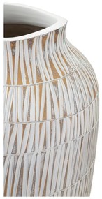 Biela váza z polyresínu (výška 50 cm) Stiky – Mauro Ferretti